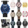 Womens Watches Top Original Brand With Box Moon For Mens Multifunction Plastic Case Watch Chronograph Explore Planet AAA Clock 230927