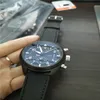 nieuwe mode mechanische heren roestvrij staal automatisch uurwerk horloge heren selfwind horloges polshorloges zwarte stof i310s