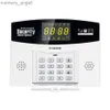 Alarm Systems Fuers W210 Tuya Smart Alarm System PIR Motion Detector WiFiアラームワイヤレスホームセキュリティモーションセンサー付きLCDディスプレイYQ230927