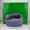 Bottegass Tote Jodie Bag Woven Handbags Designer Women's Knitting Knotted Round Hobo Dumpling Shoulder Crossbody Purple Bags Venetass