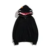 Mens Hoodie Designer Mens Hoodies Sweatshirt Cap Double Cap Black Full zipper Up Hoody for Boy Boy Girl Pink Top Top جودة 100 ٪ من القطن النقي السميك