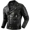 Men's Leather Faux Autumn Riding Jacket Motorcycle For Clothing Men Real Cowhide Biker Mens Coats 230927