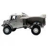 JDM-157 1/14 Afstandsbediening Off-Road 6*6 Trailer Klimmen Militaire Truck Gewicht Ondersteuning Voor Tamiya Lesu Rc Truck Trailer