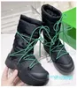 Flatform spetsar upp fotleden svart vit grön designer tossor nylon vattentäta andningsbara sneakers kvinnor medium bergsklättring