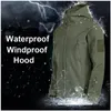 Outdoorjassen Hoodies Winter Herfst Fleece Herenjas Militair Tactisch Waterdicht Pak Vissen Wandelen Camping Trainingspakken Jas Thermisch 230926