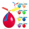 Ostern Hubschrauber Ballon Lustige Tragbare Outdoor Spielen Spielzeug Geburtstag Party Liefert Fliegen Ballon Großhandel Kinder Geschenk GC2340