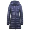 LL à capuche Pack It Down vestes longues Yoga à manches longues doudoune fine couleur unie manteau bouffant sport hiver Outwea