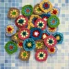 50pcs lot Handmade Original 7 5cm Trade Hand Crochet Doilies Pad Handmade Cup Mat Po Props Placemat Decorative Mat 201123331p