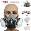 Whole-6200 Respiratore Maschera antigas Maschere per il corpo Filtro antipolvere Vernice spray Mezza maschera Costruzione Mining252v