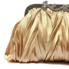 Avondtasje Kristallen clutch Dames Bruiloft Handtas Schoolfeest Portemonnee Keten Ruche Schoudertas 230926