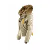 Vestes pour hommes Femmes Down Parkas Parajumperss Veste Designer Jacket Goose Coat Marque Véritable Parajumperss Homme Big Wolf Fur Canadian Wyndham Overcoat Bruh E3TI