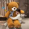 Plyschdockor 60-100 cm Big Star Moon Teddy Bear Plush Toy Giant Stuffed Anims Birthday Valentines Day Gift Soft Pillow Dolls Gril Friend Girl 230927