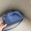 2023 Botteega Clip Cloud Bandoulière Sac à main Pochette Sac de créateur Classique Petits sacs pour femmes Nouvelle épaule unique plissée en métal épaule dame sacs à main de soirée X394