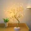 Table Lamps LED Night Light 108/36 LEDs Fairy Tree Lamp Artificial Bonsai Room Wedding Party Holiday Gift Decoration