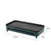 220V Elektrische Grills Pfanne Indoor Automatische Rauchfreien Koreanische BBQ Grill Antihaft Tragbare Haushalt Elektrische Ofen 1500W