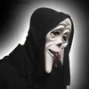 Máscaras de festa Scream Filme Horror Máscara Halloween Killer Cosplay Adulto Traje Gritando Adereços Horror Crânio Máscara Script Kill Demo T230927