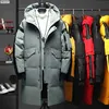 Parkas masculinas para baixo 2023 adolescentes novo inverno masculino jaqueta elegante masculino para baixo casaco grosso quente homem roupas marca masculino vestuário quente parka yq230927