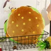 Oreillers en peluche Coussins créatif burger en peluche doux rembourré coussin en peluche oreiller mignon hamburger oreiller garçon fille cadeau d'anniversaire 30/50 cm WJ292 230926