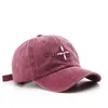 Casquettes de balle 2023 Nouvelle mode Vintage lavé en détresse casquette de baseball papa chapeau de golf pour hommes femmes simple couple casquette x0927