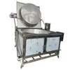 Commercial Gas Heating Type Benchtop Deep Round Pot Fryer Machine for Restaurant Purchase Contact Us