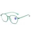Lunettes de soleil lunettes de lecture haute définition à la mode pour les personnes d'âge moyen et âgées pour prévenir la presbytie à la lumière bleue