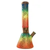 Bong Hookahs Water Pipe Glass SmokingBongsカラフルなガラスパイプカラー13インチ