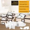 Storage Bags Containers 5-Piece Set Moving Boxes For Dinnerware Dividers Seasonal - Service 12 2023 Fashion Style