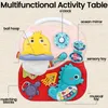 Lernspielzeug Baby-Aktivitätstisch, Musikspielzeug, Sound-Maker-Spiele für Babys, sensorisches Spielzeug, multifunktionales Bewegungsentwicklungs-Lernspielzeug 230926