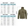 Utomhusjackor hoodies trvlwego Men Tactical Jacking Camping Lightweight Polar Stand Collar Fullzip Fleece Thermal Outerwear Running Handing Travel Coat 230926