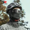 Bisiklet kaskları batı bisikleti kışlık sıcak balaclava şapka nefes alabilen kapak açık spor tam yüz kapak fular motosiklet bisiklet kask astar 230926