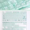 Keyboards CoolKiller Transparent Keycap PC ABS CSA V2 height For Keydous Keyboard Accessories Pc Gamer Keycaps 61 68 98 104 Keys Desktop 230927