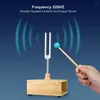 Torebki biżuterii 528 Hz Tuning Fork Box do medytacji i relaksu do terapii dźwiękowej terapii