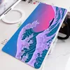 Mouse Pads Pulso Descansa Preto e Branco Wave Art Pad XXL 900x400mm Grande Computador Mousepad Cool Gaming Cartoon para Teclado Desk Mice Mat 230927