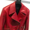 Jaqueta masculina de couro falso genuíno, comprimento curto, casaco masculino, primavera, primeira camada de roupas de bezerro, artesanato antigo 230927