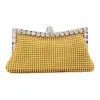 Evening Bags gold Clutch Bag Glitter Bead Designer Elegant Woman Party bags Vintage Fashion Bridal Purse Silver Handbag y230926