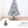 Christmas Decorations Artificial Tree White Home Decor Supply Flocking Classic Xmas Ornament Creative Simulation