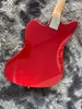 1959 Jazzmaster Journeyman Metallic Red Jaguar Электрогитара Белые звукосниматели P90 Корпус из ольхи Винтажные тюнеры Tremolo Bridge Хромированная фурнитура