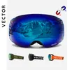 Lunettes extérieures OTG Lunettes de ski Lunettes de neige Hommes UV400 Revêtements antibuée Skateboard Snowboard Ski Femmes Lunettes de soleil Sport d'hiver 230926