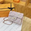 Pink Sugao Designer Torba torebka dla torebek Kobiety łańcuchowe torby mody Wysoka jakość wełniana torebka wełniana torebki torby zakupowe Changchen-230925-48