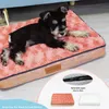 kennels pennen Traagschuim huisdierbed met afneembare, wasbare hoes van imitatiebont Orthopedisch waterdicht hondenbed voor krat Antislip onderkant hondenbed 230926