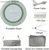 Asciugatrice multifunzione Asciugatrice multifunzione per appartamenti Mini asciugatrice regolabile per camper da viaggio e lavanderia compatta YQ230927