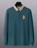 Erkekler Tasarımcı Polo Gömlek Sıradan Giyim Moda Erkek Yakası Bueebrry Mektubu İşlemeli T-Shirt M-4XL