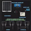 Ładowarki 600 W 300 W Zestaw panel słonecznych ładunek dla baterii 12 V Elastyczna Elastyczna ogniwo 18 V