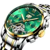 designer herenhorloges automatisch horloge diamant 41mm fijn staal mode kalender waterdicht man gouden beweging horloges2640