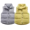 Gilet enfants gilet chaud hiver filles garçons épaissir gilet velours côtelé vêtements d'extérieur gilet enfants adolescents vestes en coton gilet pour 2-10 ans 230926