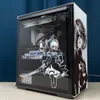 Muurstickers NieR Automata ATX Gaming PC Case Mid Tower Computer Decoratieve sticker Anime Verwijderbare waterdichte sticker 230927