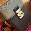 Luxus-Designer-Kamerabox, Mini-Umhängetasche, Paris, modische Damen-Umhängetasche aus echtem Leder, verstellbare Metallkette, Handtasche G239285PE-6