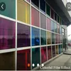 Adesivos de parede 40cm x 500cm Filme de janela decorativo colorido elegante baixo matiz colorido transparente reflexivo para janelas de construção 230927