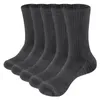 Calcetines para hombres YUEDGE Hombres Grueso Transpirable Protección de algodón Equipo Deportes al aire libre Senderismo Calcetines de trekking Calcetines para botas de trabajo para hombres 37- EU 230927