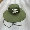 Шляпа C Шляпа от солнца Дизайнерские шляпы с логотипом на полях зеленый солнцезащитный козырек рыбацкая шляпа солнцезащитный крем фото модная шляпа Celi шляпа LAK5